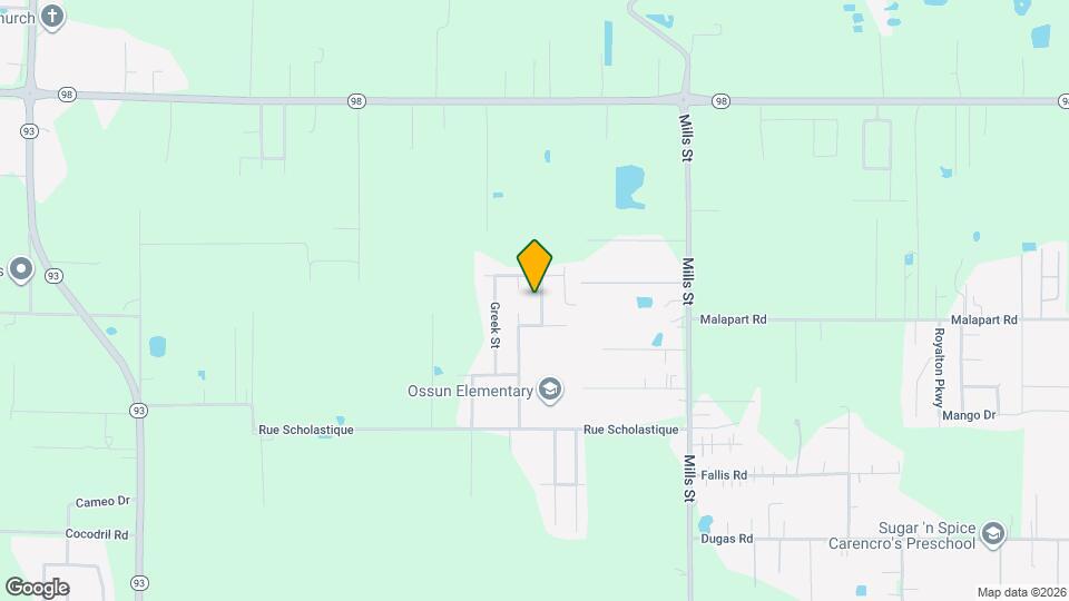 107 Spanish Pl Map and Location Details