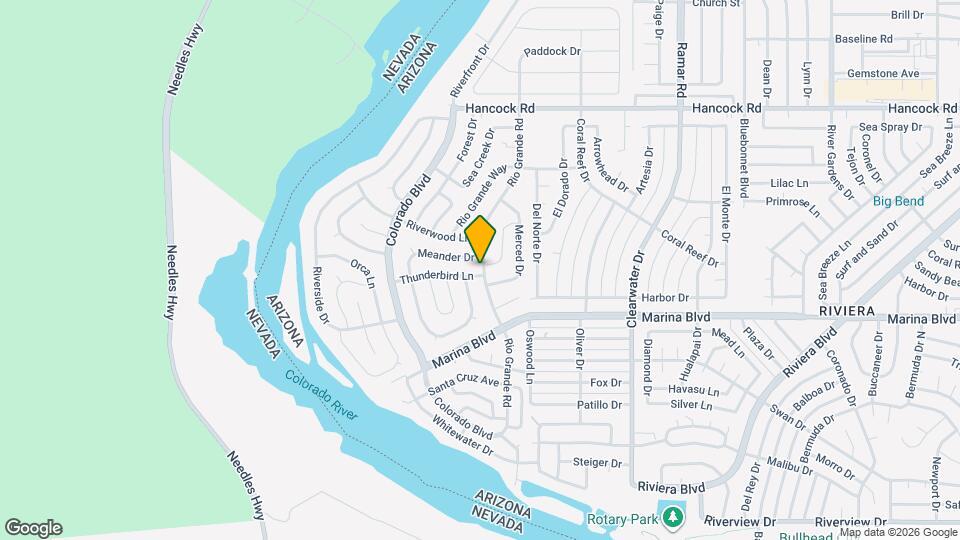 339 Thunderbird Ln Mapa y Detalles de la Ubicación