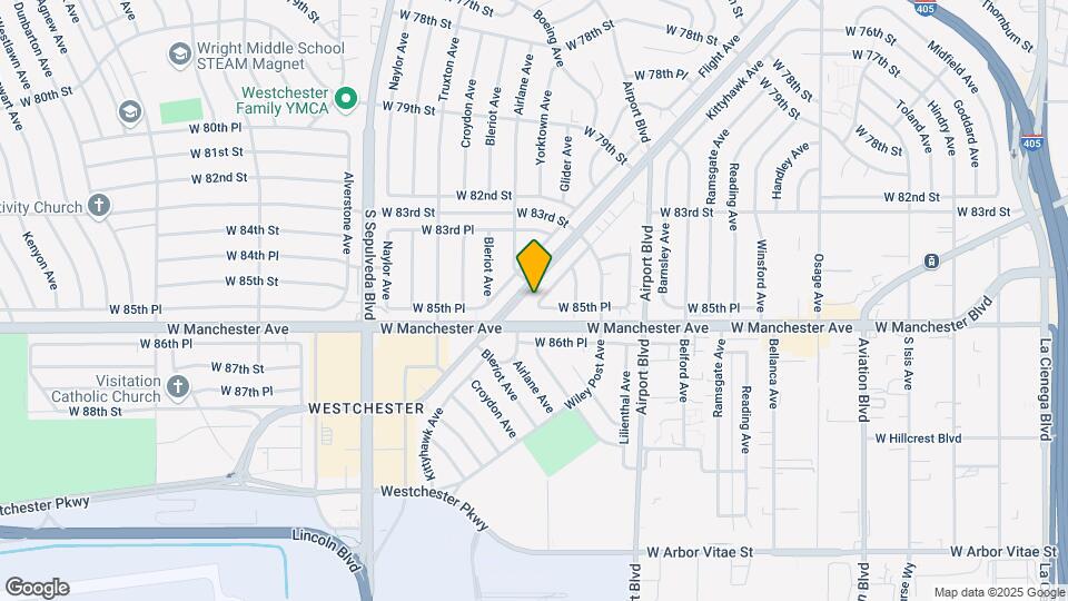 8521 Kittyhawk Ave, Unit 8521 Map and Location Details