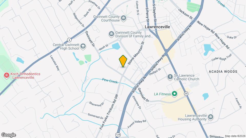 280 Stone Mountain St Map and Location Details