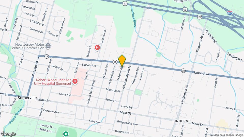 150 N Auten Ave Map and Location Details