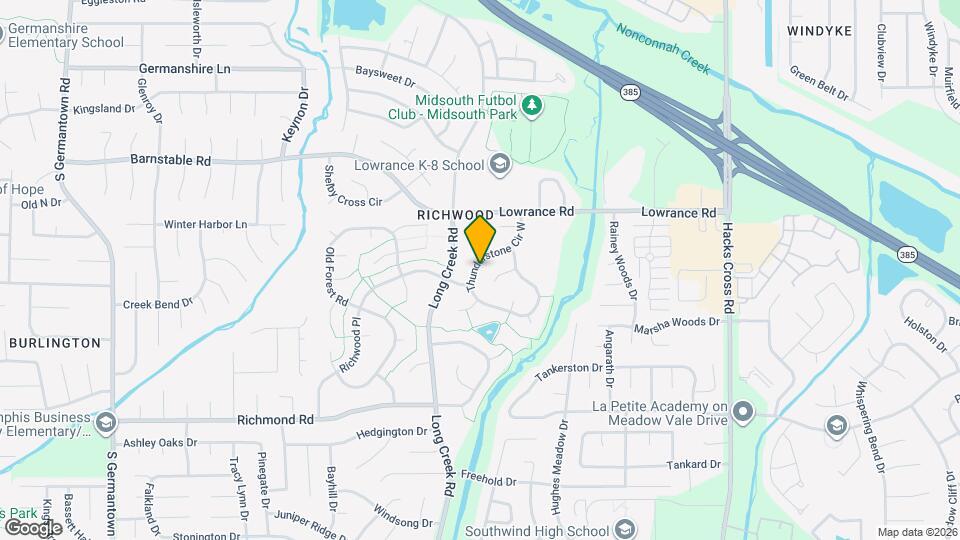 4264 Thunderstone Cir W Map and Location Details