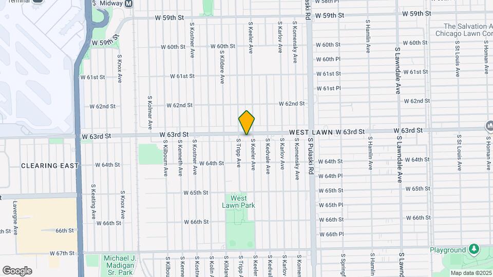 4211 W 63rd St Map and Location Details