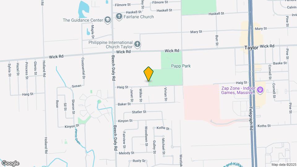 10352 Gulley Ave Map and Location Details