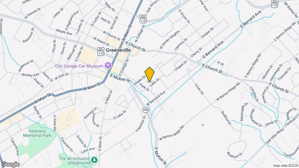 220 Lake St Map and Location Details