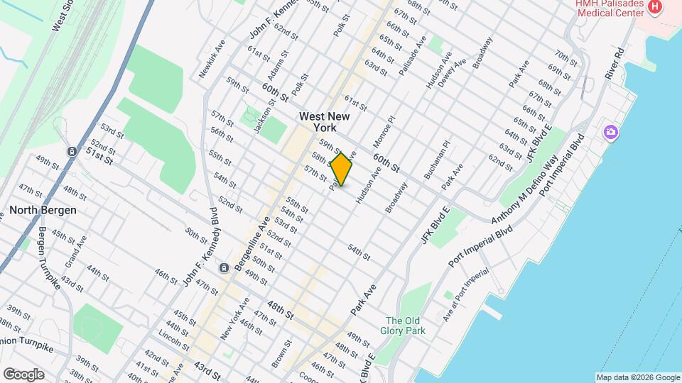 325 57th St Map and Location Details