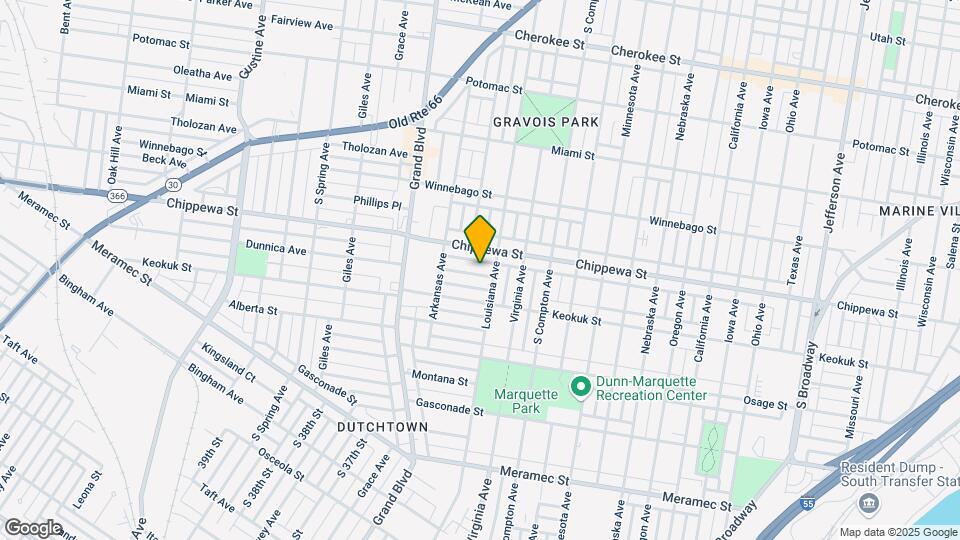 3415 Dunnica Ave Map and Location Details
