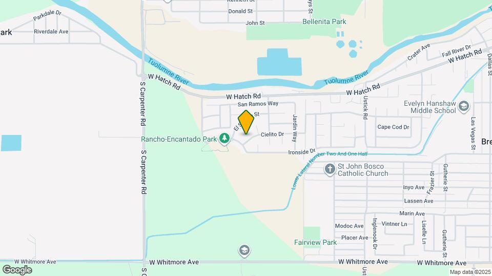 1933 Cielito Dr Map and Location Details