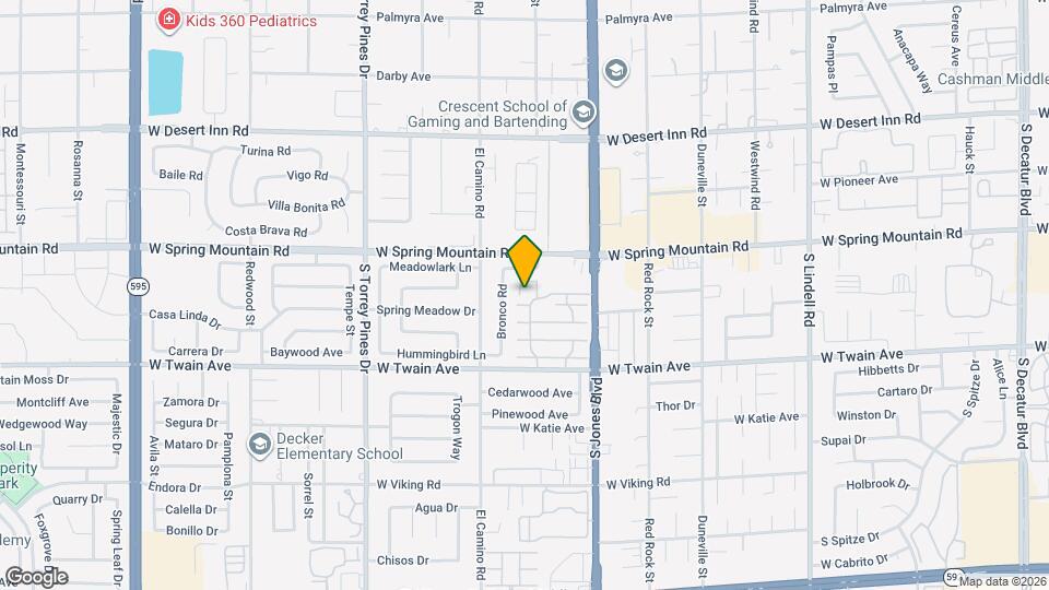 6225 Meadow Brook Ln Map and Location Details