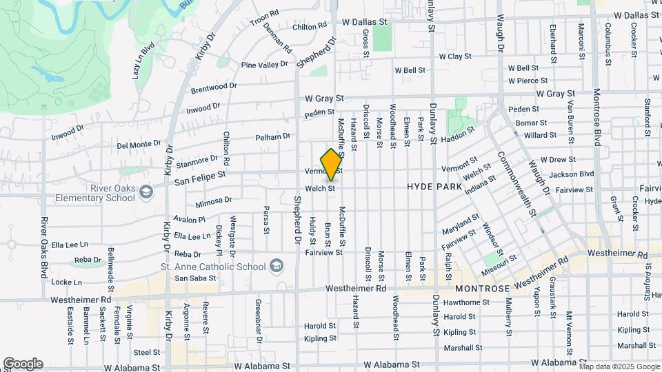 2012 Welch St Map and Location Details