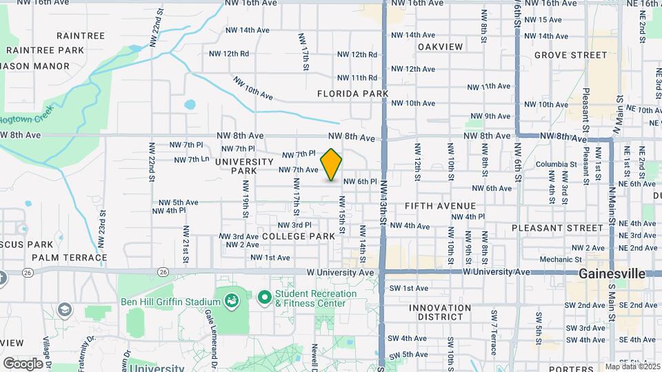 1520 NW 6th Ave Map and Location Details