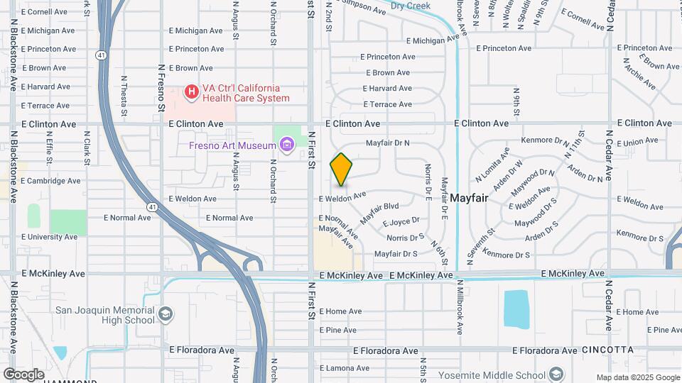 2013 Norris Dr W Map and Location Details