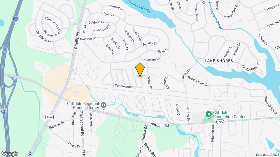 6868 Candlewood Dr Map and Location Details