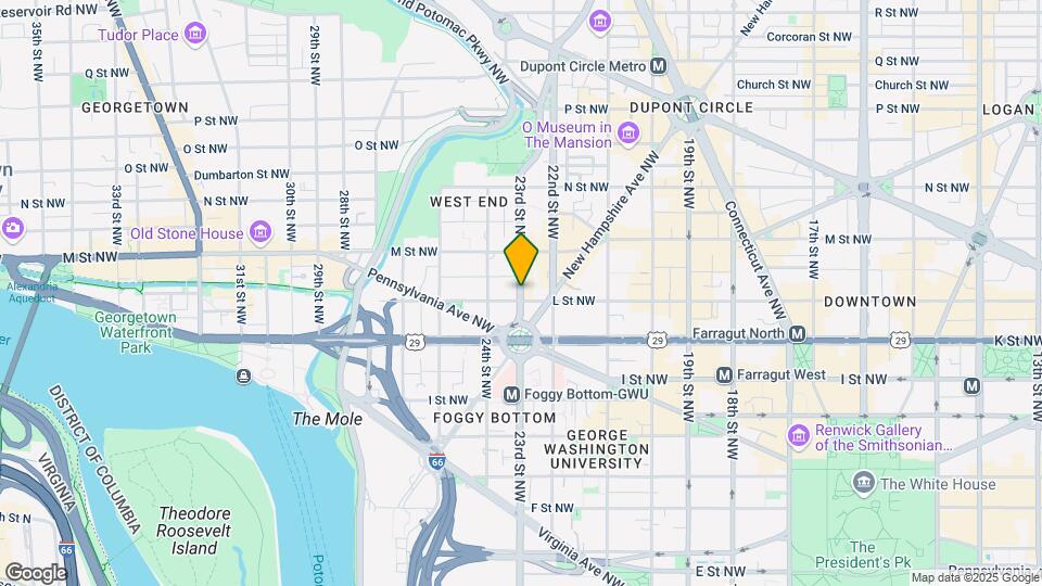 1111 23rd St NW Map and Location Details