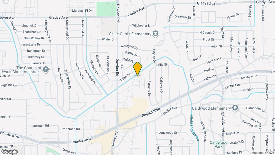 6130 Afton Ln Map and Location Details