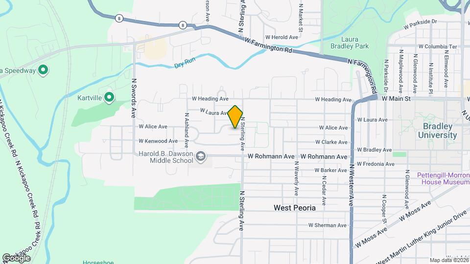 2511 W Downs Cir Map and Location Details