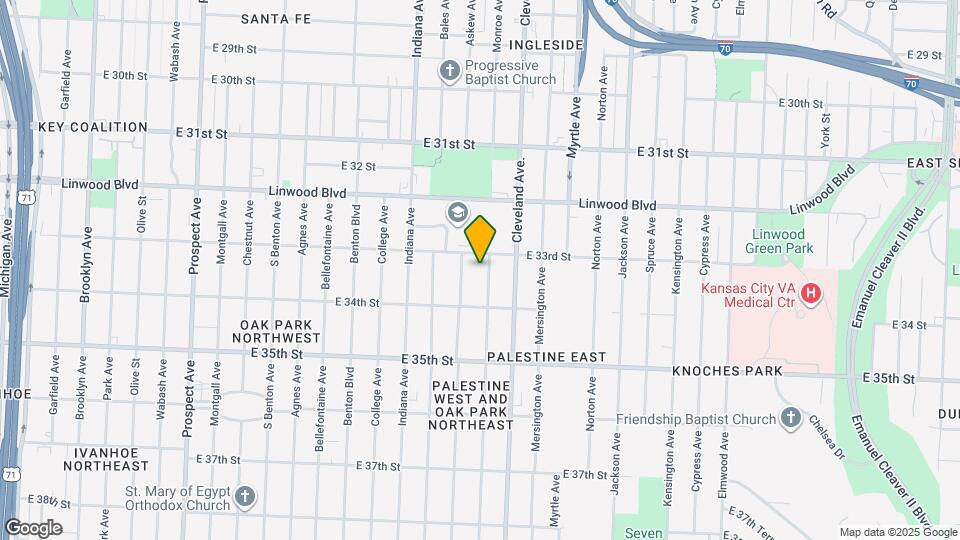 3312 Monroe Ave Map and Location Details