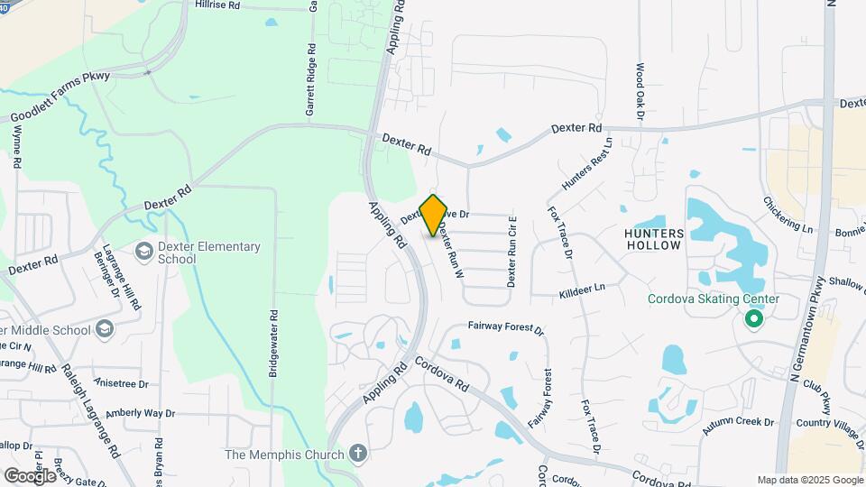 1558 Appling Wood Cove N Map and Location Details