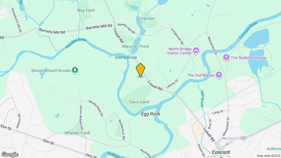 399 Lowell Rd Map and Location Details