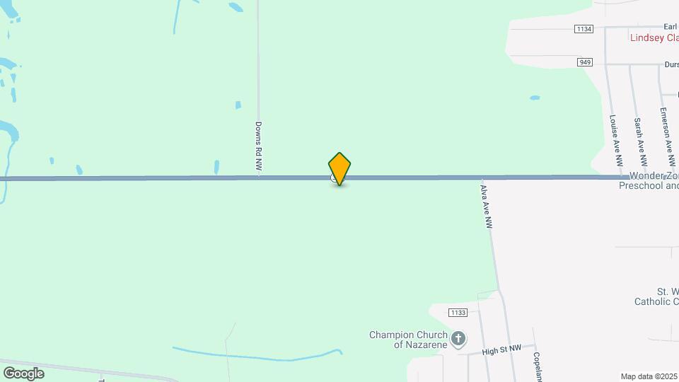 743 Center St Map and Location Details