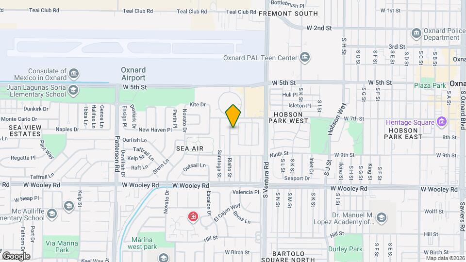 750 Rialto St Map and Location Details