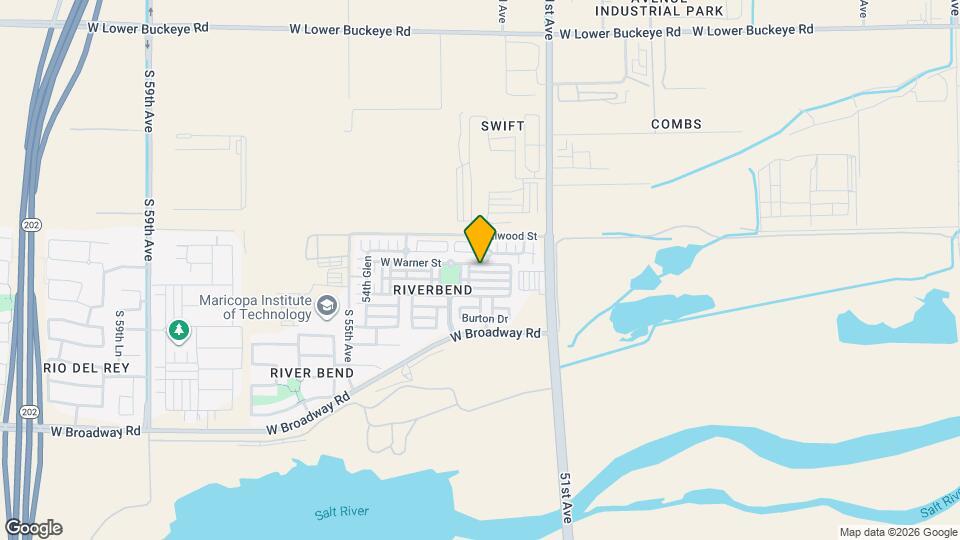 5211 W Warner St Mapa y Detalles de la Ubicación