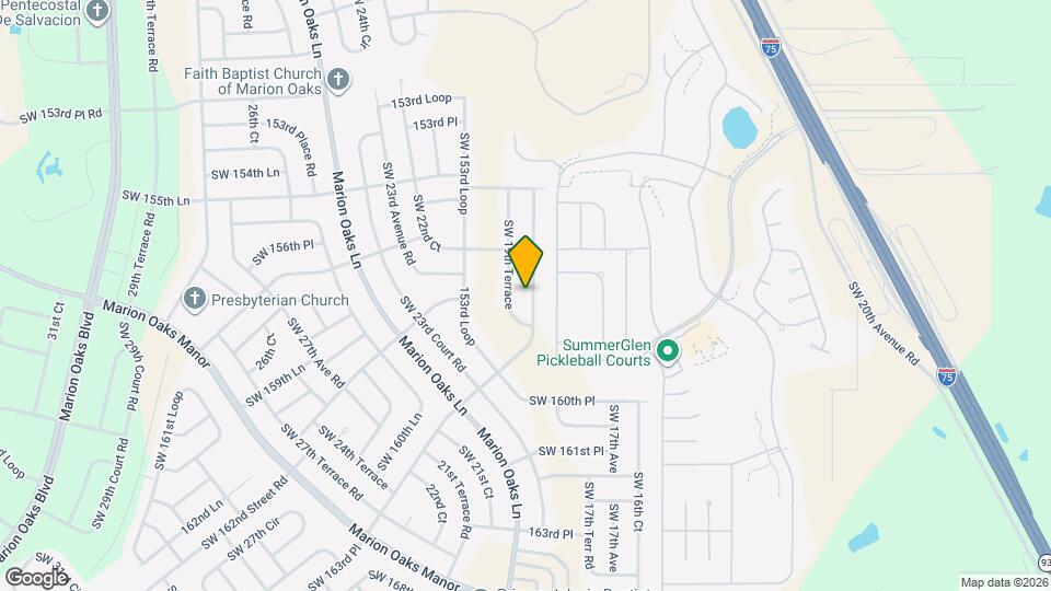 15760 SW 19th Avenue Rd Map and Location Details