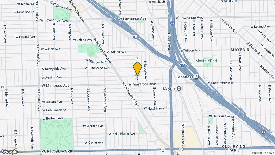 4424 N Lavergne Ave Map and Location Details
