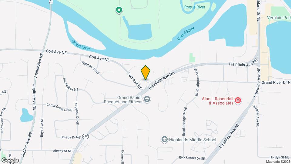 Riverbend Flats Map and Location Details