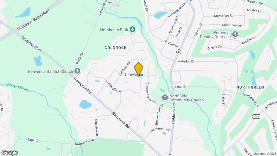 1728 Burnt Mill Rd Map and Location Details