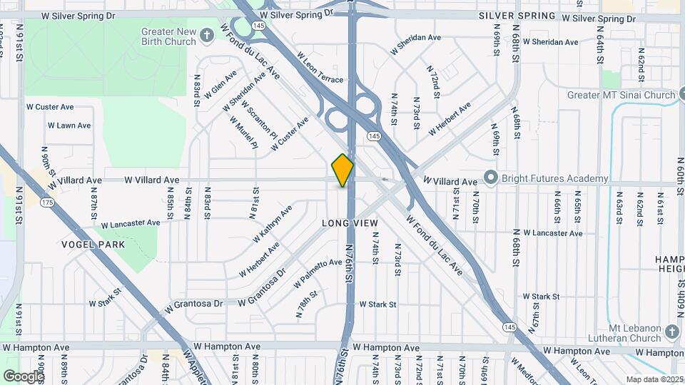 5153 N 76th St Map and Location Details
