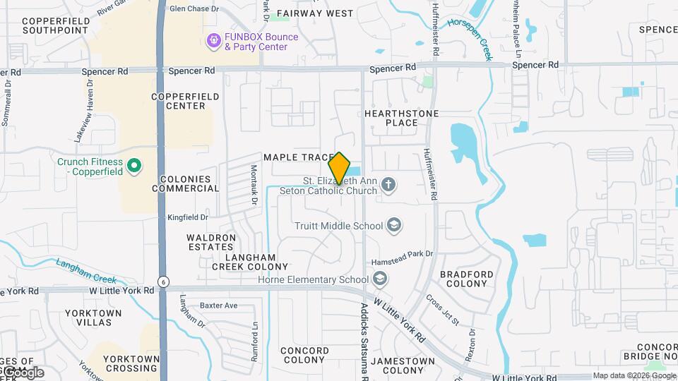 15022 Mulberry Meadows Dr Mapa y Detalles de la Ubicación