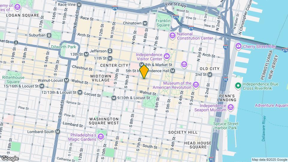 714 Chestnut St, Unit 2F Map and Location Details