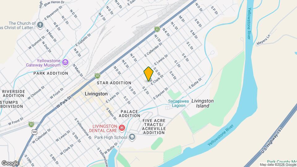 515 E Clark St Map and Location Details