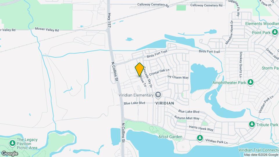 829 Crystal Oak Ln Map and Location Details