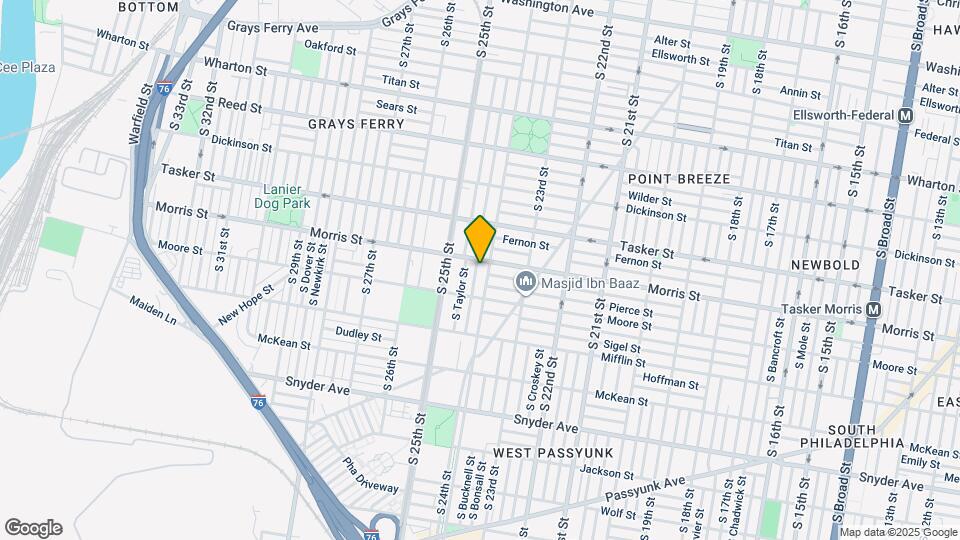 1713 S Ringgold St Mapa y Detalles de la Ubicación
