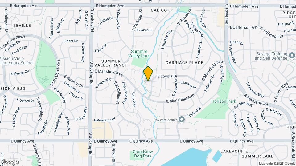 17657 E Loyola Dr Map and Location Details