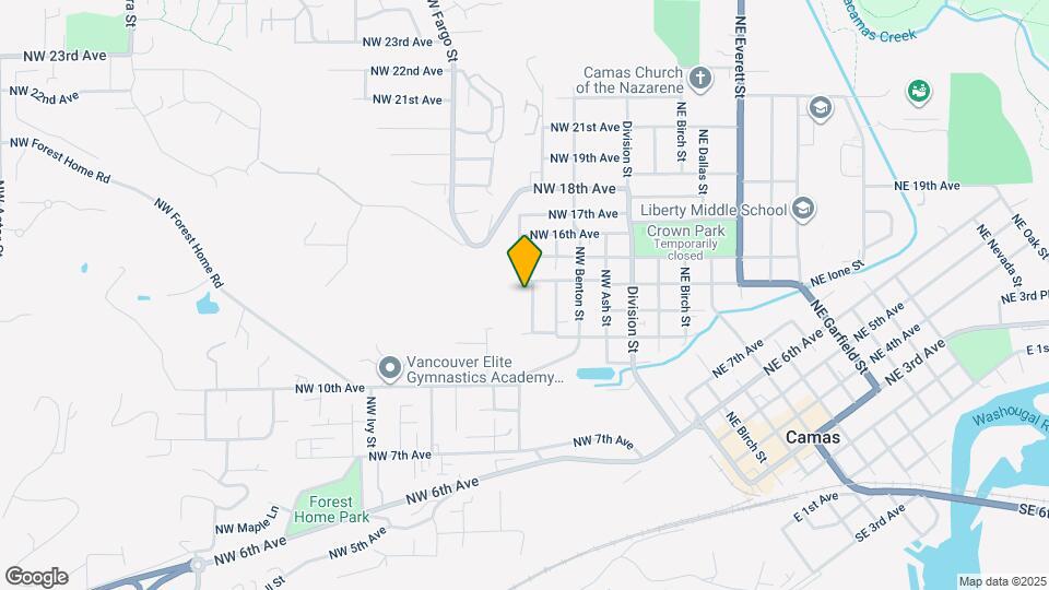 1321 NW Drake Way Map and Location Details
