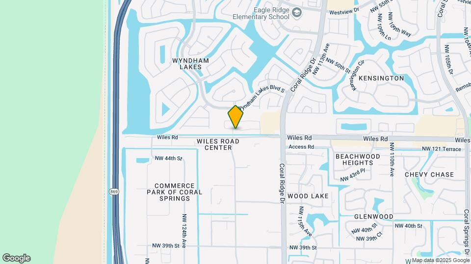 11968 NW 46th St Map and Location Details