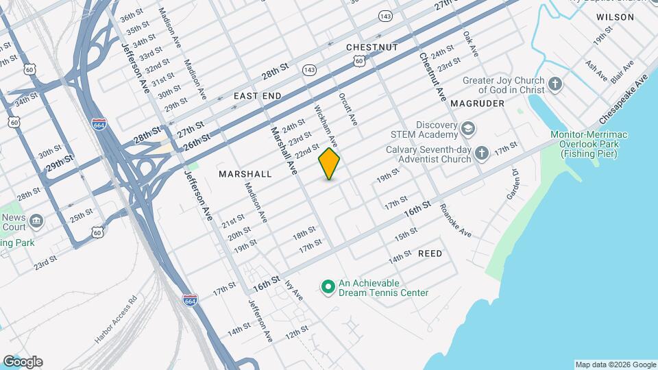 835 20th St Mapa y Detalles de la Ubicación