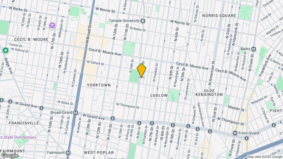 1517 N 9th St, Unit Unit2 Mapa y Detalles de la Ubicación