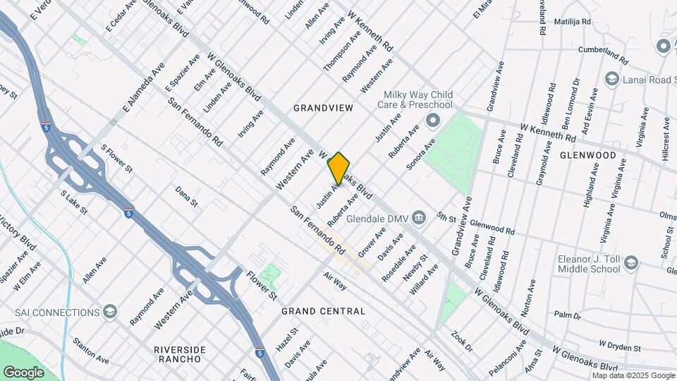 1052 Justin Ave Mapa y Detalles de la Ubicación