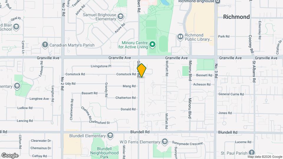 7200 Gilbert Rd Map and Location Details