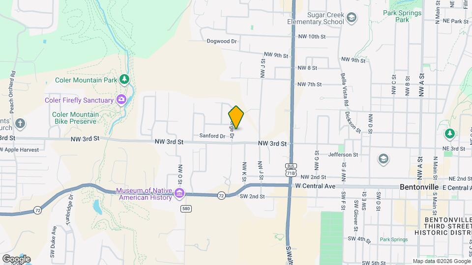 304 Old Forge Dr Map and Location Details