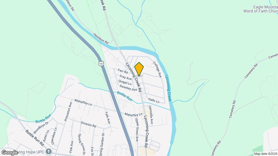 2200 Lycoming Creek Rd Map and Location Details