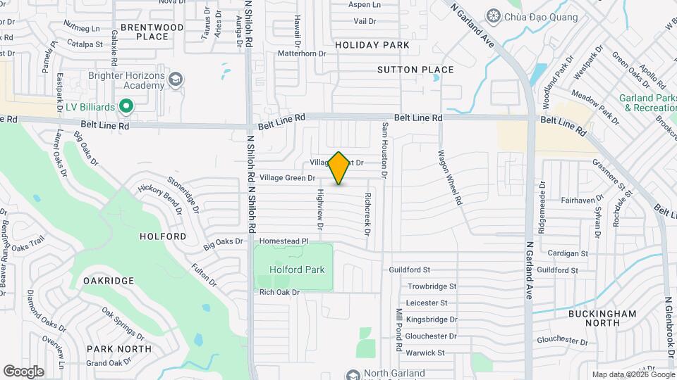 2129 Richland Dr Map and Location Details