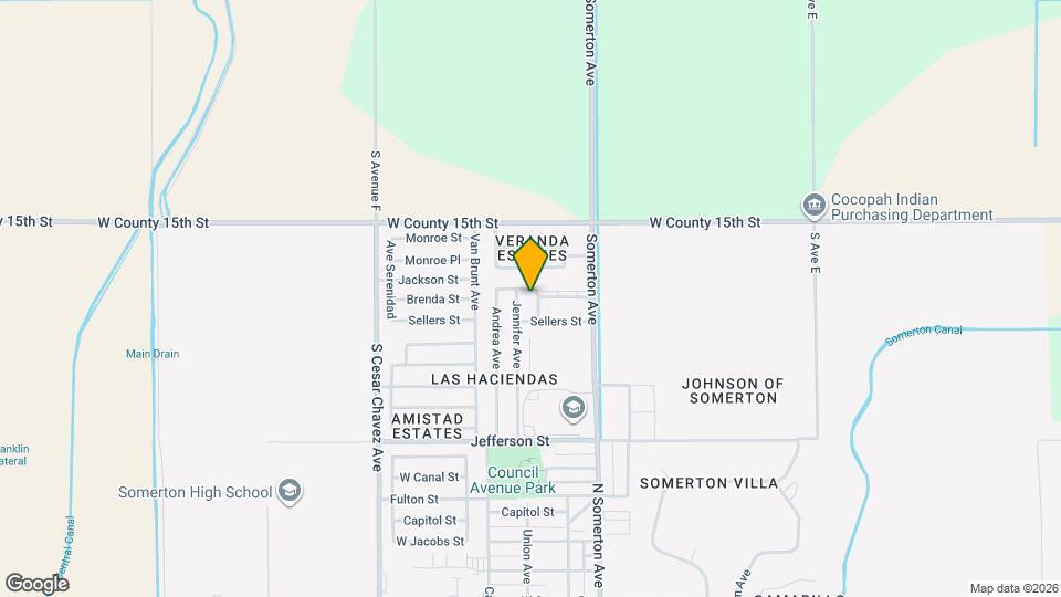 1407 N Daniela Ave Map and Location Details