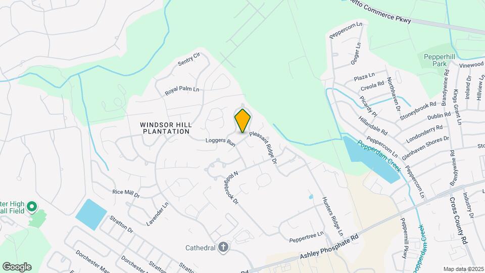 8232 Pleasant Ridge Dr Map and Location Details