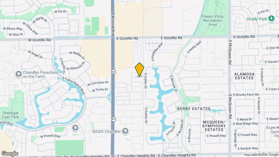 287 E Kaibab Dr Map and Location Details