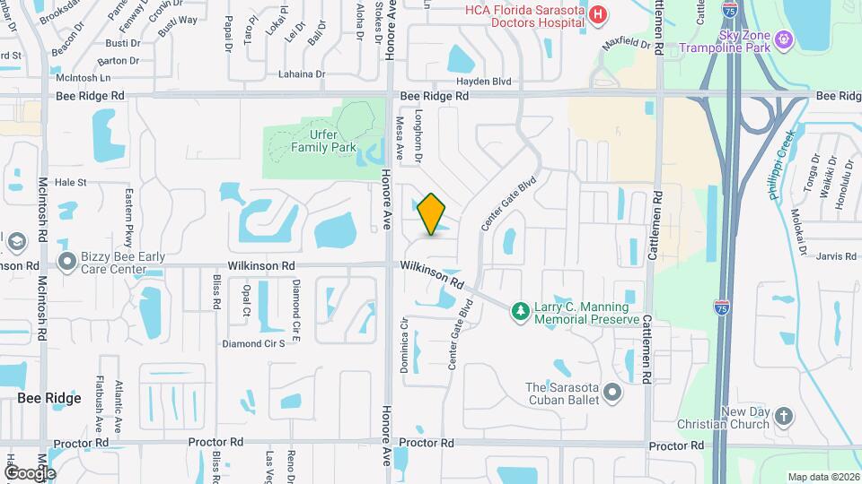 5371 Crestlake Blvd Map and Location Details